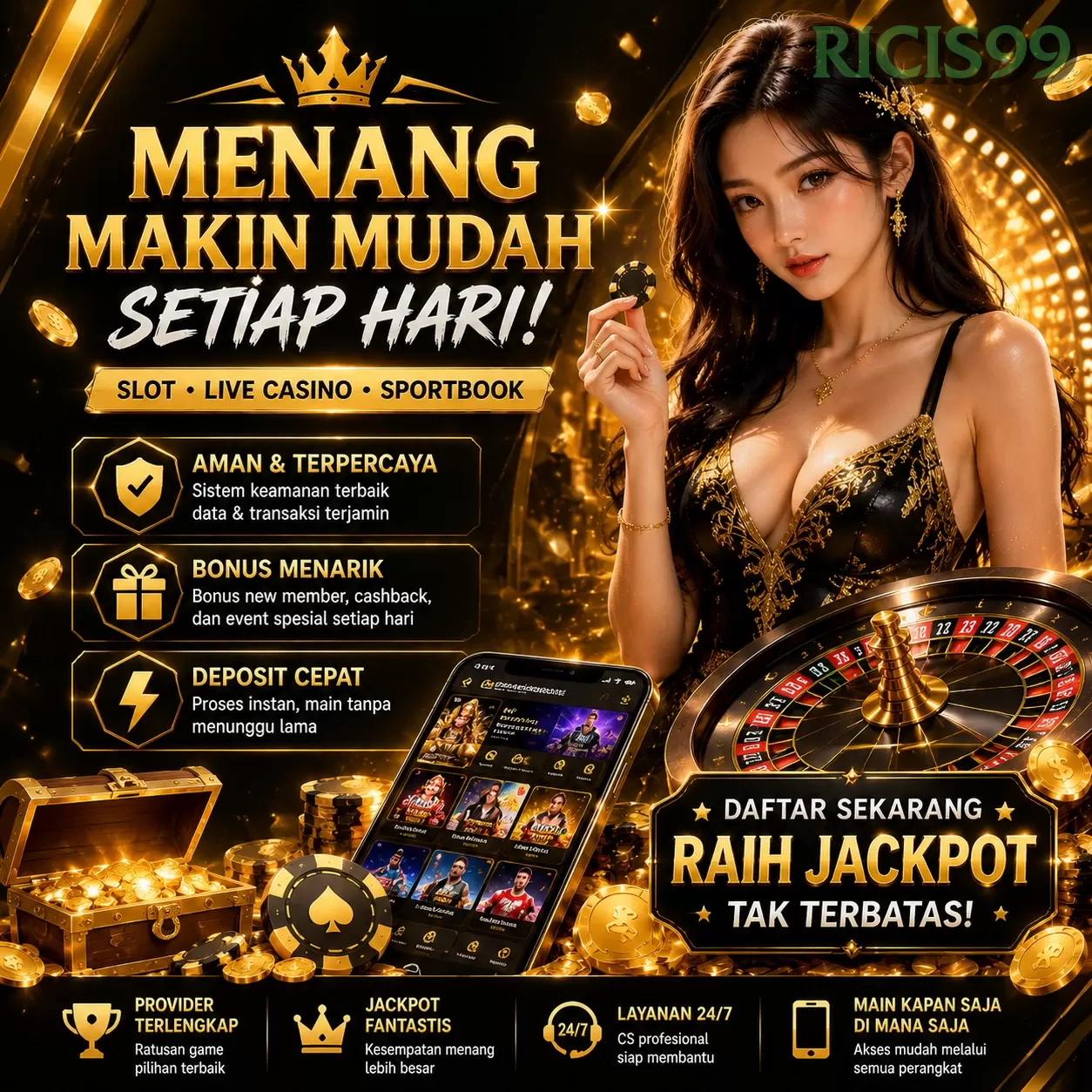 ricis99 Platform Game Terpercaya untuk Pemain Indonesia